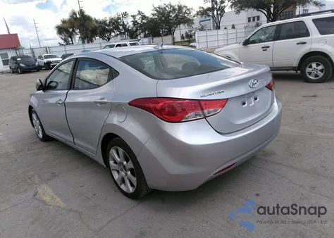 2012 Hyundai Elantra Limited (Ulsan Plant) z USA, uszkodzony, nr VIN KMHDH4AE1CU463219
